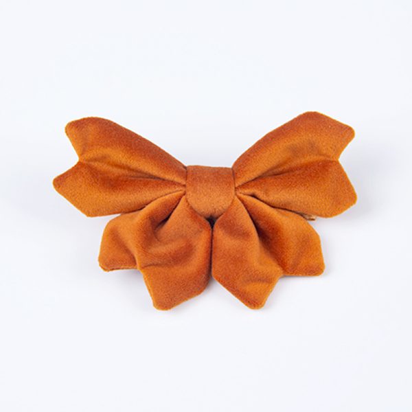 Golden Velvet Bow Tie Women's New Crown Bow Tie High Quality Bow Tie - Image 10