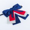 Satin Silk Bow Tie Flower Women's Uniform Bow Tie Korean Girls' Accessories Bow Tie - Image 4
