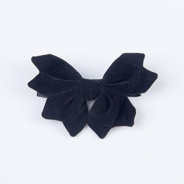 Golden Velvet Bow Tie Women's New Crown Bow Tie High Quality Bow Tie - Image 6