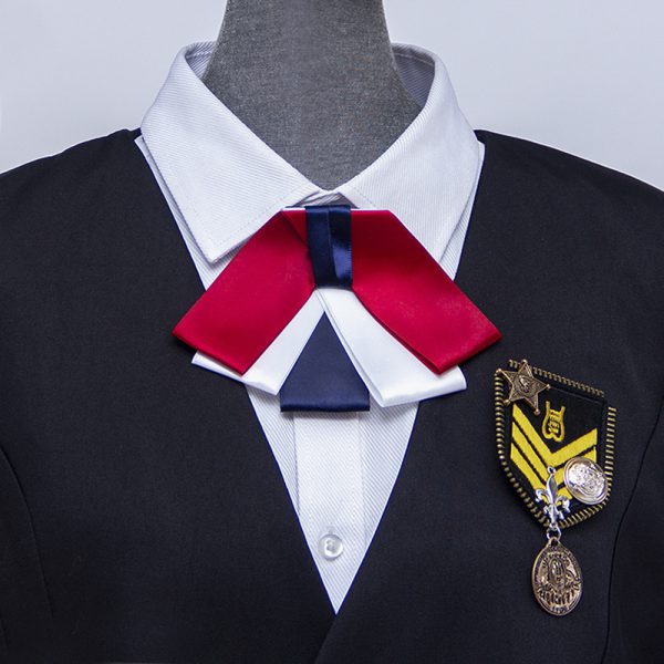 Satin Silk Bow Tie Flower Women's Uniform Bow Tie Korean Girls' Accessories Bow Tie - Image 9