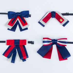 Satin Silk Bow Tie Flower Women's Uniform Bow Tie Korean Girls' Accessories Bow Tie