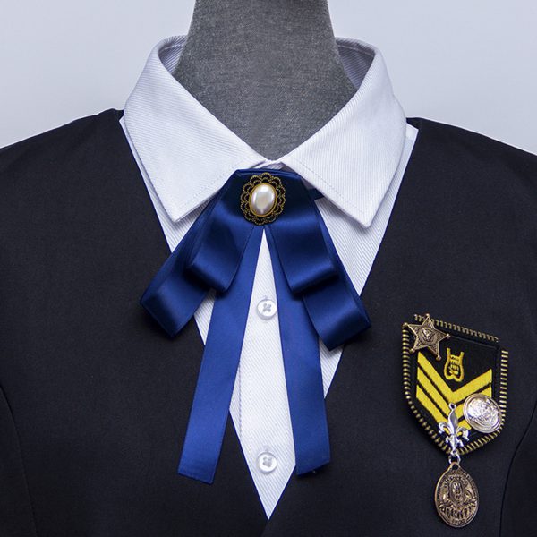 Bow Tie Women's Diamond Bow Tie Uniform Accessories Street Shooting Girls' Shirt With Lovely Style Bow Tie - Image 15