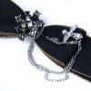 JK Neck Tie Women College Style Girls Shirt Accessories Necktie Sweet and Temperament Metal Chain Bow Tie - Image 5