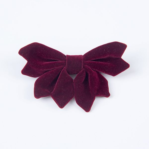 Golden Velvet Bow Tie Women's New Crown Bow Tie High Quality Bow Tie - Image 8