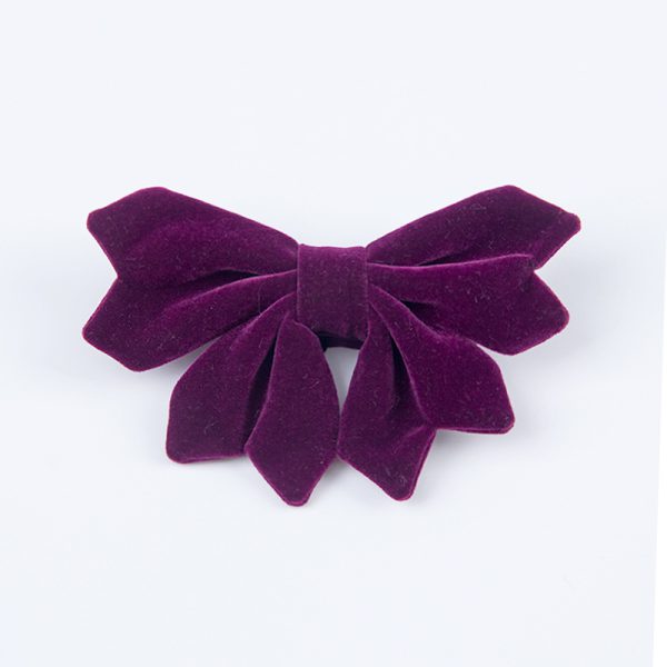 Golden Velvet Bow Tie Women's New Crown Bow Tie High Quality Bow Tie - Image 12