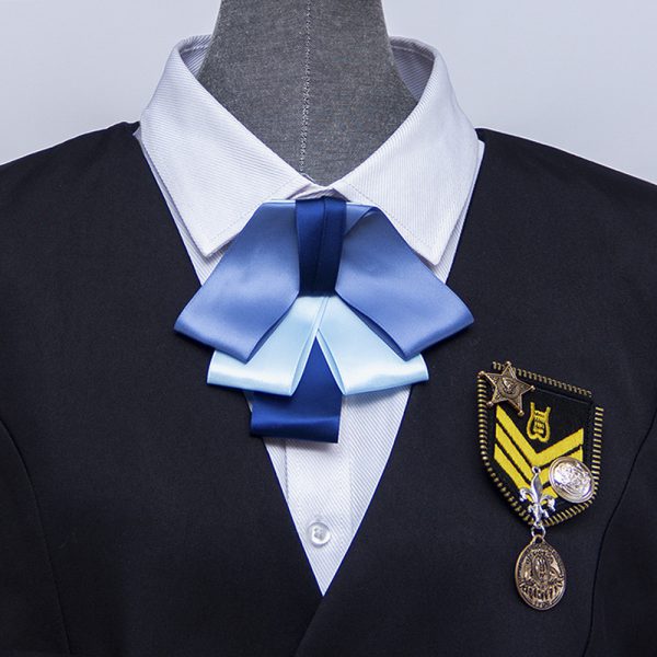 Satin Silk Bow Tie Flower Women's Uniform Bow Tie Korean Girls' Accessories Bow Tie - Image 10