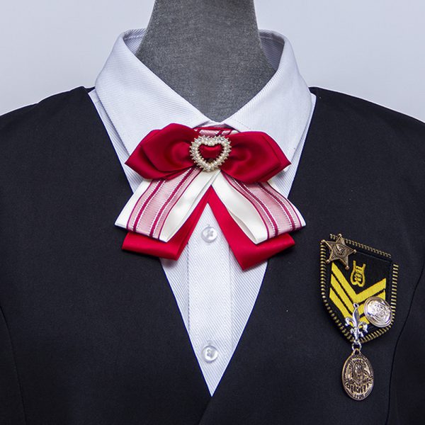 Bow Tie Women's Diamond Bow Tie Uniform Accessories Street Shooting Girls' Shirt With Lovely Style Bow Tie - Image 10